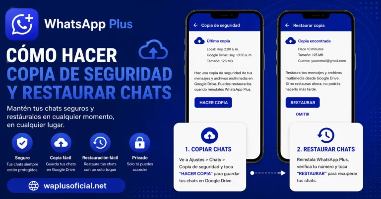 Como Hacer Copia de Securidad y Restaura Chats