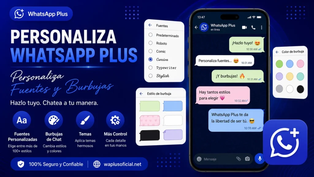 Personaliza de WhatsApp Plus APK