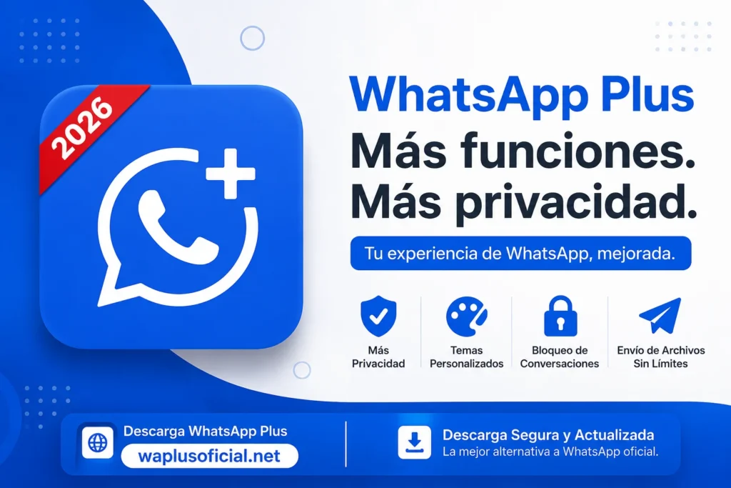 WhatsApp Plus Mas Funcion Mas Privacidad
